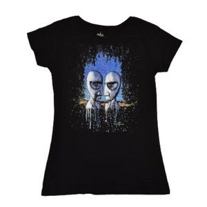 Get Down Art GDA Juniors Pink Floyd By Stephen Fishwick Black Shirt New XL